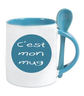 mug cuillere personnalisé photo