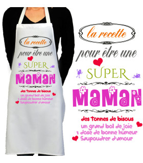 tablier super maman