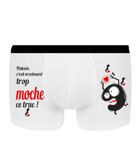 Boxer pour homme rigolo il est trop moche