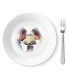 assiette personnalisée avec une photo