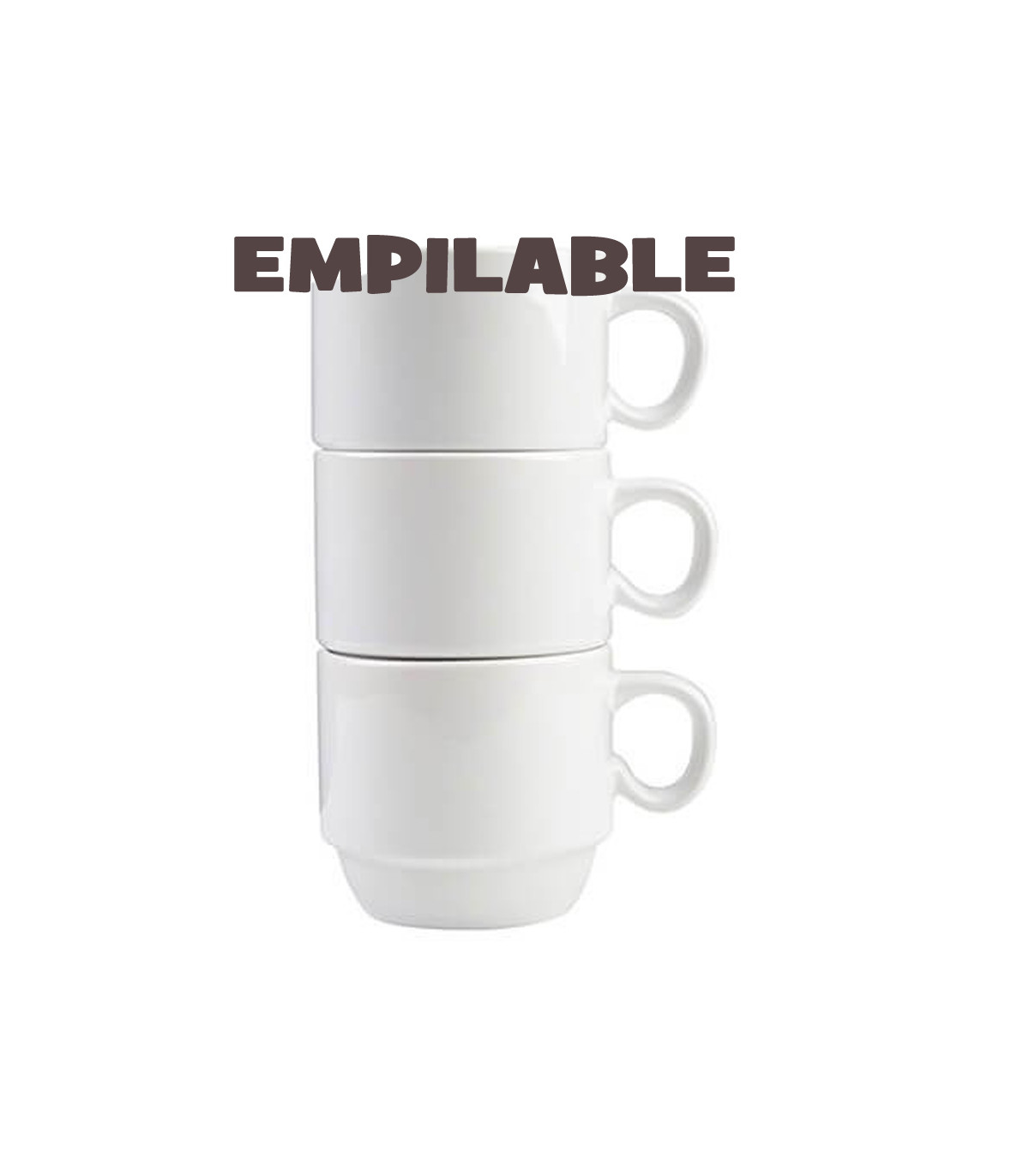 Tasse blanche personnalisée avec photo-cadeau originale - Smart Touch Design
