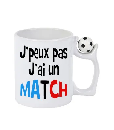 Mug foot j'ai un match