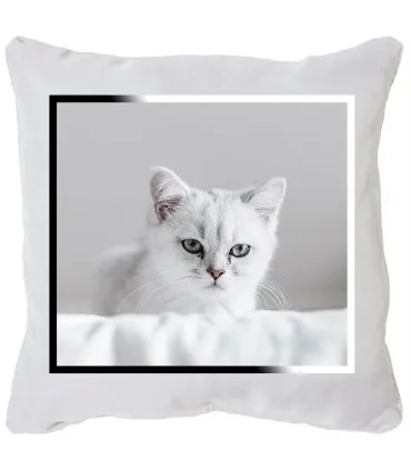 coussin imprimé avec photo