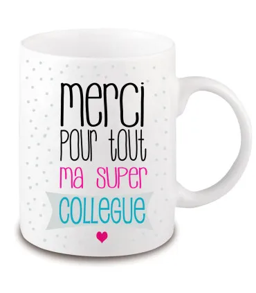 mug merci ma collegue