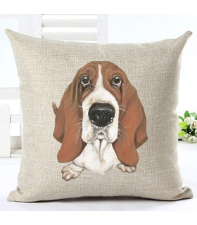 coussin basset hound