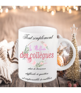 Mug pour collègue qui quitte son travail