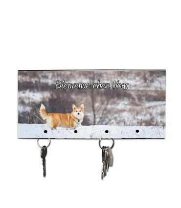 porte clé mural avec photo