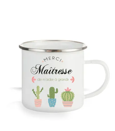 tasse email maitresse cactus