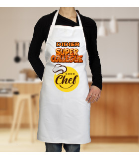 tablier de cuisine pour super collegue