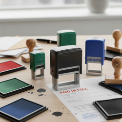 Tampon encreur entreprise et société