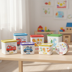 Boîte Repas & Lunch Box Enfant Personnalisée