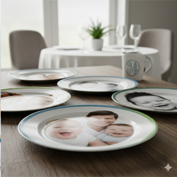 Assiettes personnalisées