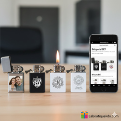 Nos Briquets Personnalisés : Allumez l'Originalité