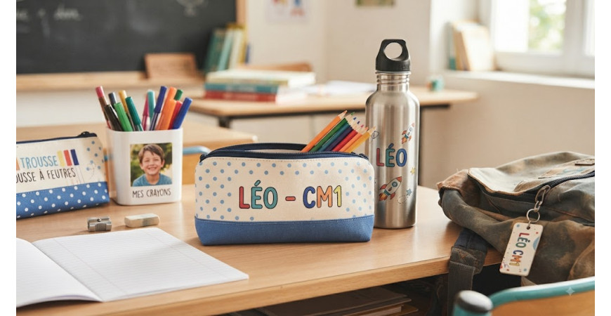 Rentrée Scolaire 2026 : Réussir avec Style grâce aux Objets Personnalisés