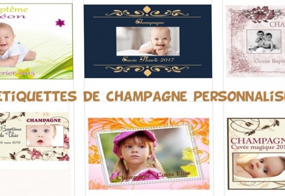 Les étiquettes de champagne personnalisées